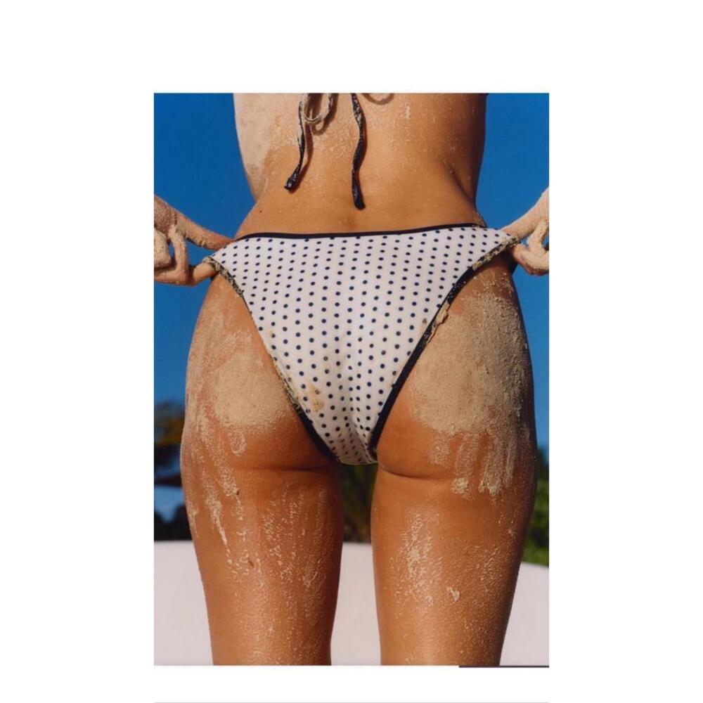 NWT VICTORIAS SECRET PINK by Frankies Bikinis Golden Hour Bikini Bottom Size XL